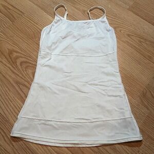 Self Expressions White Camisole Tank Top Large Slimming Shapewear
